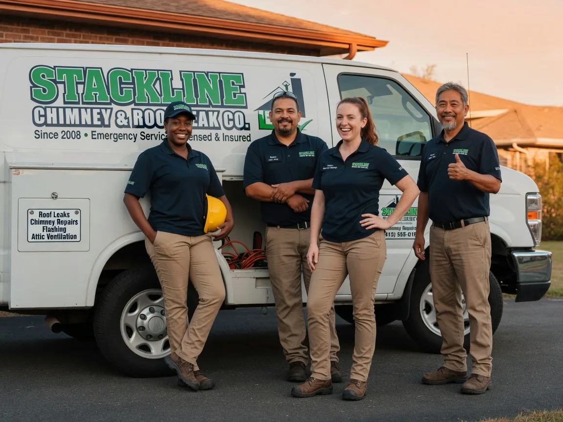 Chimney flashing repair company in Eau Claire, PA